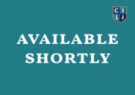 Cambridge International Law Journal